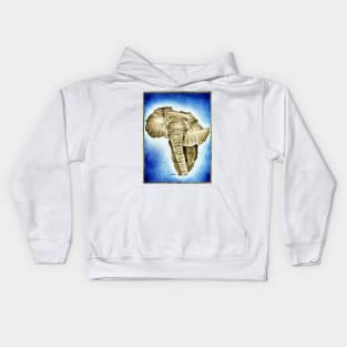 African Continent (Ben Heine) Kids Hoodie